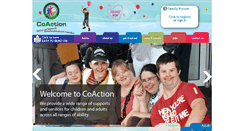 Desktop Screenshot of coaction.ie